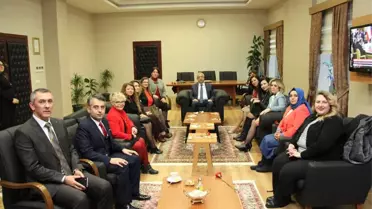 Klü Rektörü Şengörür'e Ziyaret