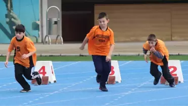 Trabzon'da Özel Sporcular Yarıştı