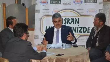 Başkan Özgüven: Mahalle Ziyaretlerini Sürdürüyor