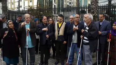 Görme Engellilerden 'Beyaz Baston' Raporuna Tepki