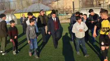 Kaymakam Hamitoğlu Minik Sporcuları Ziyaret Etti