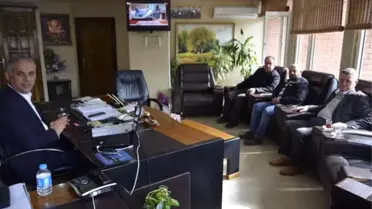 Başkan Yaman'a Ziyaretler Devam Ediyor