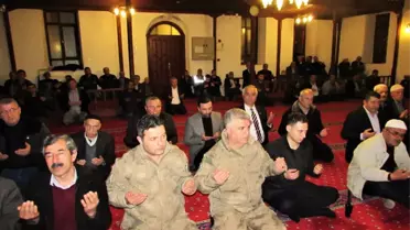 Kavak'ta Afrin Şehitleri İçin Mevlit Okutuldu
