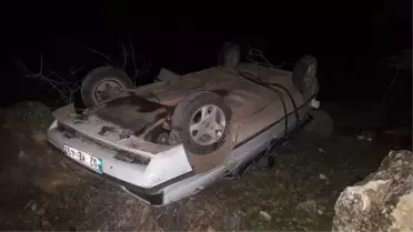 Diyarbakır'da Otomobil Şarampole Yuvarlandı: 6 Yaralı