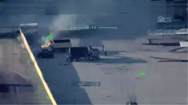 Teröristler Afrin Merkezde Araçları Yakıyor