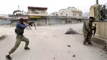 Afrin Kent Merkezinde Yoğun Bombardıman ve Çatışmalar