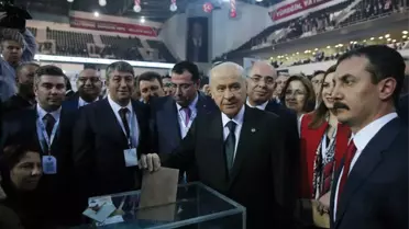 Bahçeli, MHP Genel Başkanlığına Yeniden Seçildi! 4 İsim Liste Dışı Kaldı