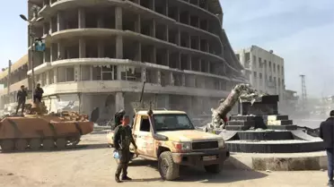 TSK ve ÖSO, Afrin İlçe Merkezinde Kontrolü Sağladı