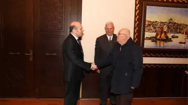 Vali Çiftçi, Yaşlılar ile Bir Araya Geldi