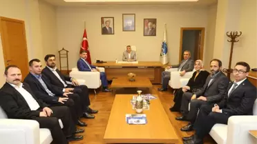 Başkan Toçoğlu, Hizmet-İş ve Çelik İş Sendikalarının Yönetimim Üyelerini Ağırladı