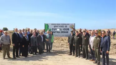 Manavgat'ta Şehit Gür İçin Hatıra Ormanı