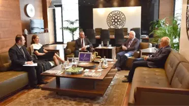 Kanada Büyükelçisi Başkan Hiçyılmaz'ı Ziyaret Etti