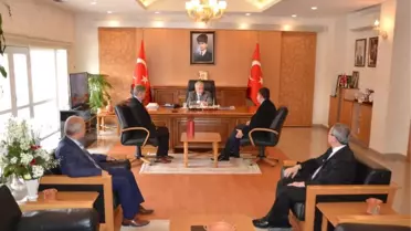 Vali Kamçı'ya Dünya Meteoroloji Günü Ziyareti