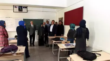 Vali Tekinarslan İmam Hatip Lisesinde İncelemelerde Bulundu