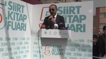 5. Siirt Kitap Fuarı Kapılarını Açtı