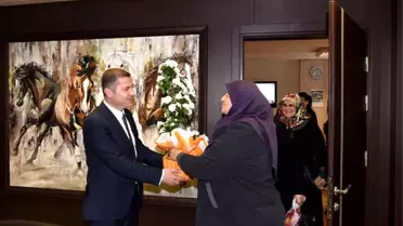 Çanlı Kadınlardan Başkan Kuzu'ya Ziyaret