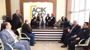 Karaman'da 'Açık Kapı' Projesi Uygulamaya Başladı