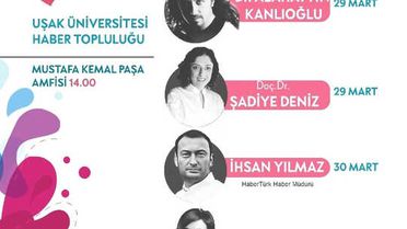 Uşak Üniversitesi'nde 'Gazetecilik Günleri' Başlıyor