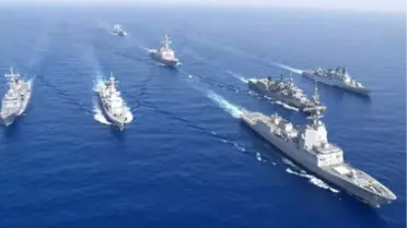 Yunanistan'dan Skandal Provakasyon! Tatbikata Osmanlı Gemilerini Yakanların İsimlerini Verdiler