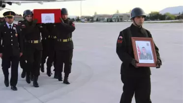 Şehit Uzman Onbaşı Emre Dut'un Naaşı Konya'da