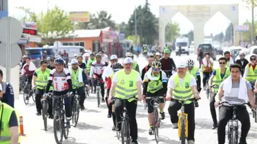 Yeşil Bisiklet Turu Karahayıt'ta Yapıldı