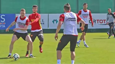 Göztepe'de Beşiktaş Maçı Hazırlıkları Başladı