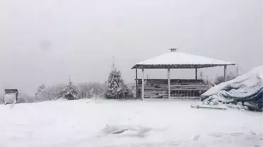 Nisan Ayında Kar Yağdı