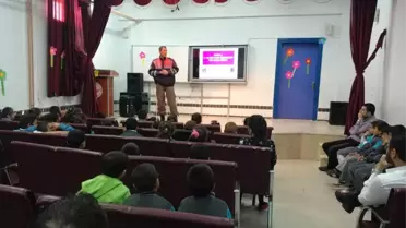 Jandarmadan Öğrencilere Trafik Eğitimi