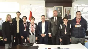 Başkan Togar, Şampiyonları Ağırladı