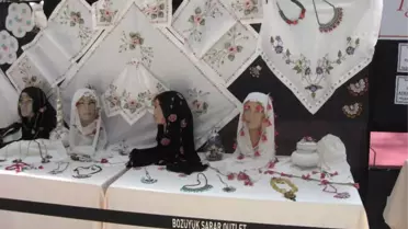 Bozüyük'te İğne Oyası Sergisi