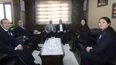 Emniyet Teşkilatı'ndan Başkan Memiş'e Ziyaret