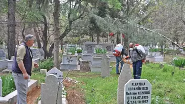 Gölbaşı İlçesinde Mezarlıklar İlaçlandı