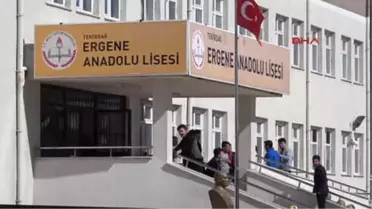 Tekirdağ'daki 570 Öğrencili Lisede 'Menenjit' Alarmı