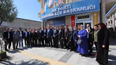 AK Parti Bölge Koordinatörü Yıldırım, Serdivan'a Misafir Oldu