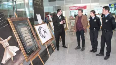 Havalimanı'nda Polis Teşkilatının 173'üncü Kuruluş Yıldönümüne Özel Sergi