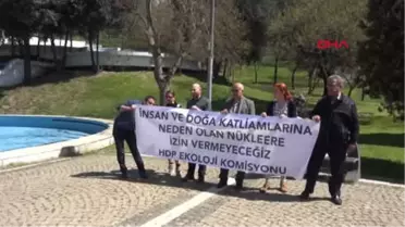 Hdp'lilerden Nükleer Santral Protestosu