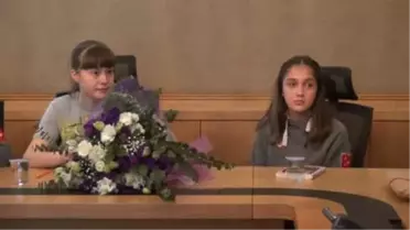 Bahçeşehir Koleji Öğrencilerinden Nabi Avcı'ya 'Matematik Bilginleri' Sunumu