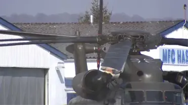 Almanya'da Askeri Helikopter Kaza Yaptı: 1 Ölü