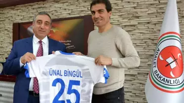 Başsavcı Bingül'e Erzurumspor Forması