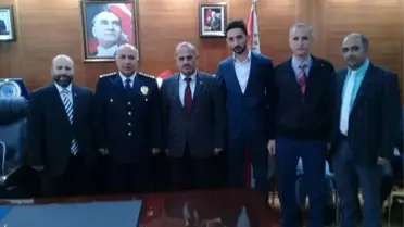 Erbakan Vakfı'nda Emniyet Müdürü Aslan'a Ziyaret