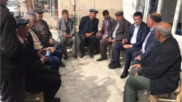 Kaymakam Gencer Köylülerle Bir Araya Geldi