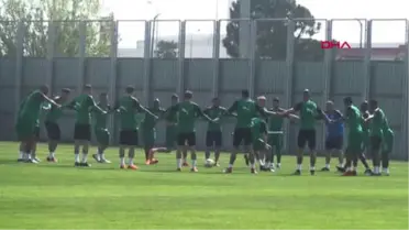 Bursaspor'dan Keyifli Antrenman