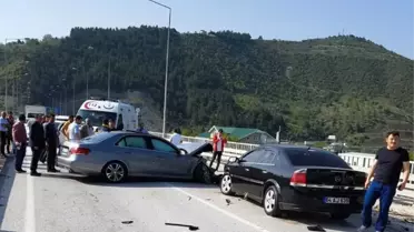 Geyve-Taraklı Yolunda Trafik Kazası: 1 Ölü, 3 Yaralı