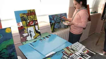 Minikler Büyük Resimler Yapar' Projesi
