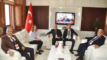 Tgf Genel Başkanı Karaca'dan Cumhuriyet Başsavcısı Mehmet Özel'i Ziyaret