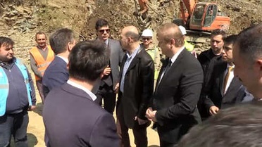 İçişleri Bakanı Soylu, Santa Harabeleri'ni Ziyaret Etti (2)