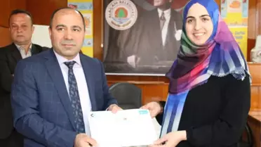 Alaçam'da Girişimcilik Kursu Sertifika Töreni