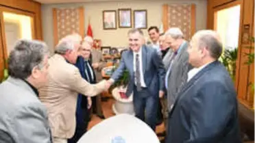 Esnaf Oda Başkanlarından Taban'a İade-i Ziyaret