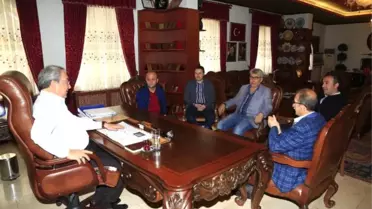 Nevşehirspor Yöneticileri Ünver'i Ziyaret Etti