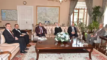 Vali Güvençer, Diyanet İşleri Başkanlığı Heyetini Ağırladı